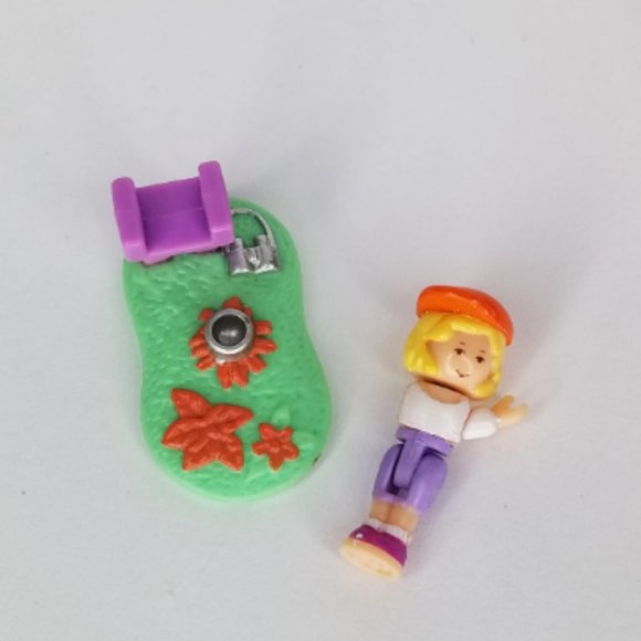 Vintage 1996 Polly Pocket Jungle Adventure 90s Bluebird - Picture 4 of 9